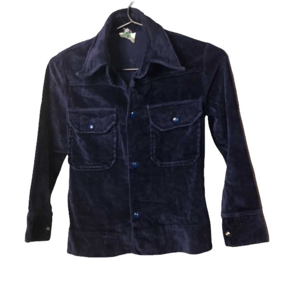 Leeds Navy Cord Jacket